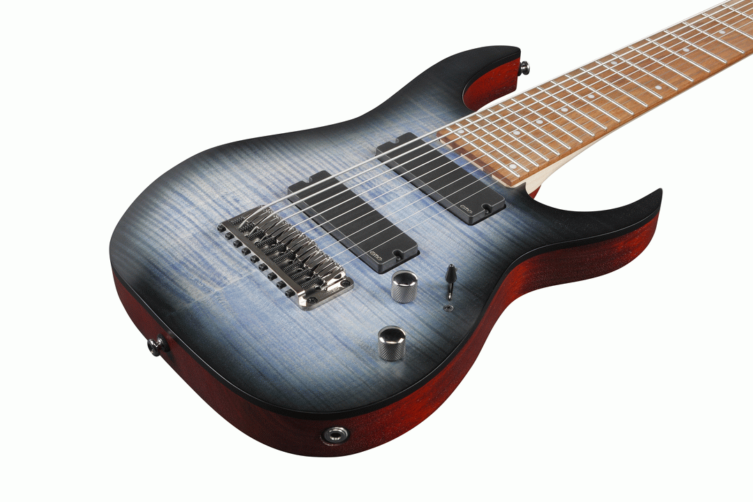 Ibanez RGIR9FME FDF Electric Guitar (Faded Denim Burst Flat)
