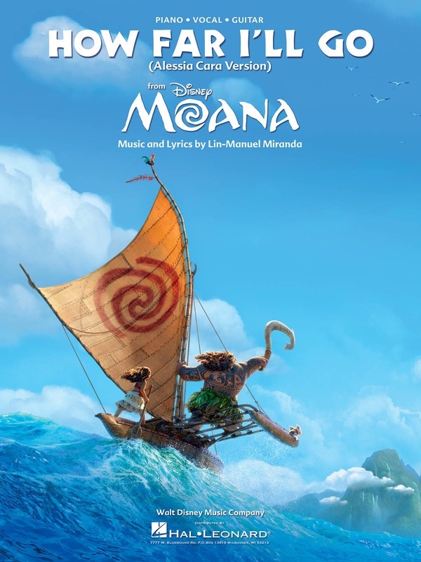 How Far Ill Go (From Moana) Easy Piano (Sheet Music) - Hal Leonard
