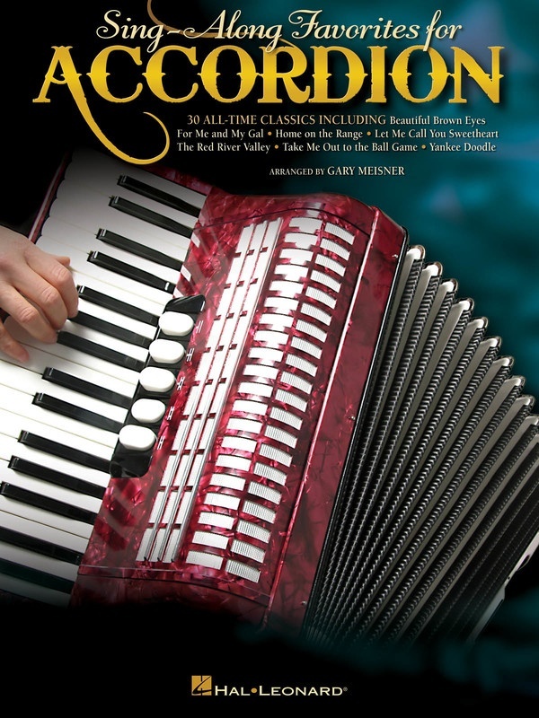 Sing Along Favorites For Accordion (Softcover Book) - Hal Leonard