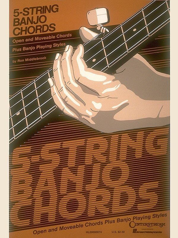 Five String Banjo Chord Chart (Softcover Book) Centerstream Publications