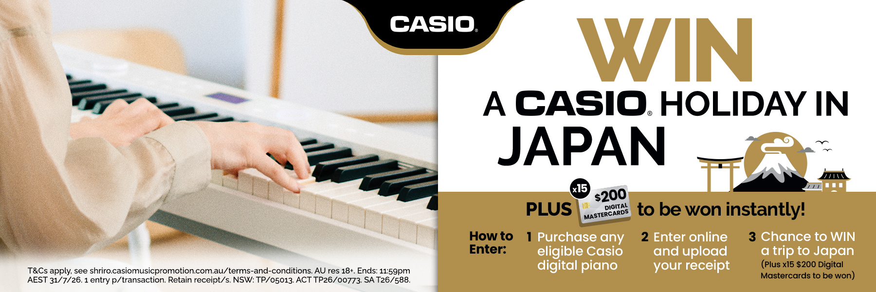 Win A Trip To Japan with Casio