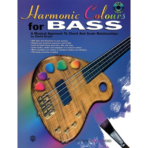 Harmonic Colours For Bass Book/CD