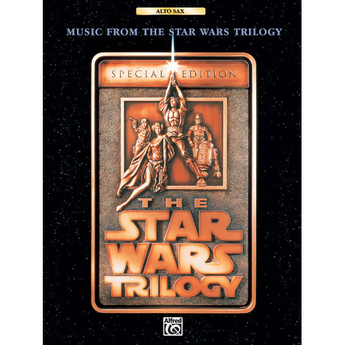 Star Wars Trilogy Alto Saxophone Sheet Music - Special Edition