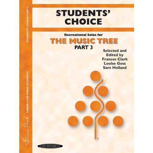 Music Tree Part 3 Students Choice
