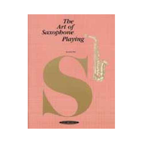 Art of Saxophone Playing by Teal Summy Birchard 0057 - Saxophone Sheet Music and Method Book