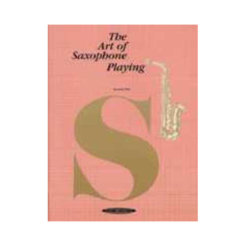 Art of Saxophone Playing by Teal Summy Birchard - Saxophone Sheet Music and Method Book 0057