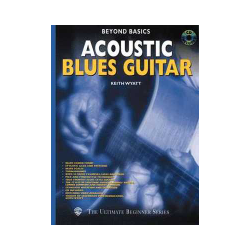 Beyond Basics Acoustic Blues Guitar Book with CD