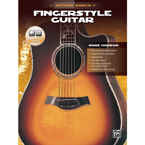 Beyond Basics Fingerstyle Guitar Book with CD