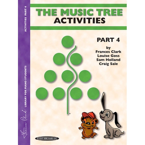 Music Tree Part 4 Activities - Piano Sheet Music