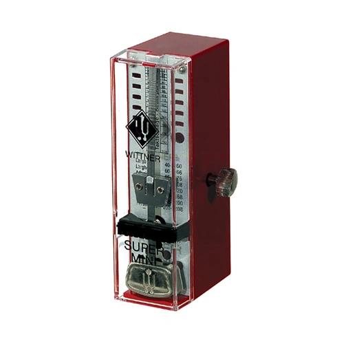 Wittner Supermini Metronome Ruby 884051 Without Bell