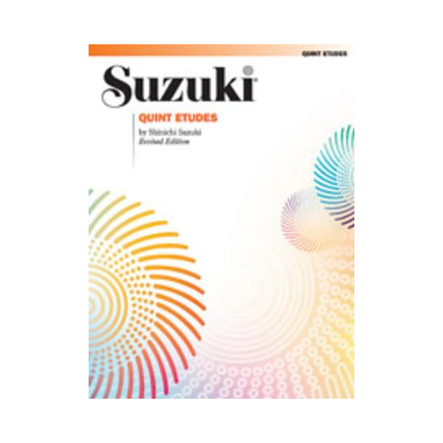 Quint Etudes for Violin - Suzuki 0095S Sheet Music and Method Book