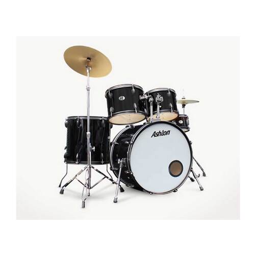 Ashton Drum Kit 5 Piece 20 Inch Bd Black Tdr520Bk