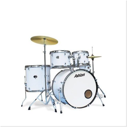 Ashton Drum Kit 5 Piece 20 Inch Bd White Tdr520Wh