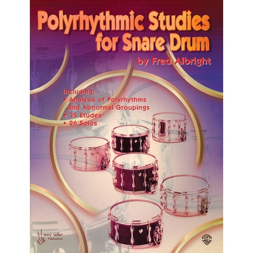 Polyrhythmic Studies For Snare Drum