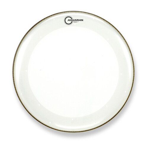 Aquarian 28 Inch Bass Drum Head Clear W/Kick Pad FB28