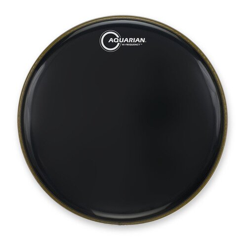 Aquarian 14 Inch Drum Head Black Gloss Single Ply HF14BK