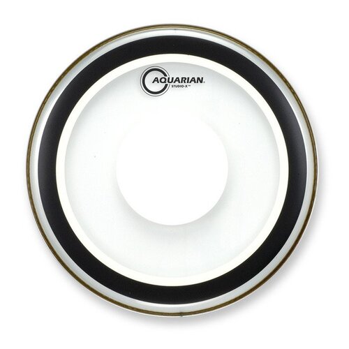 Aquarian 26 Inch Bass Drum Head Clear W/Power Dot SXPD26B