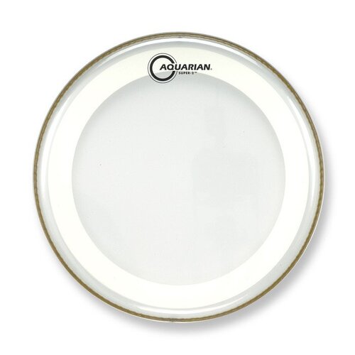 Aquarian 06 Inch Drum Head Clear W/Studio-X Ring MRS2-6