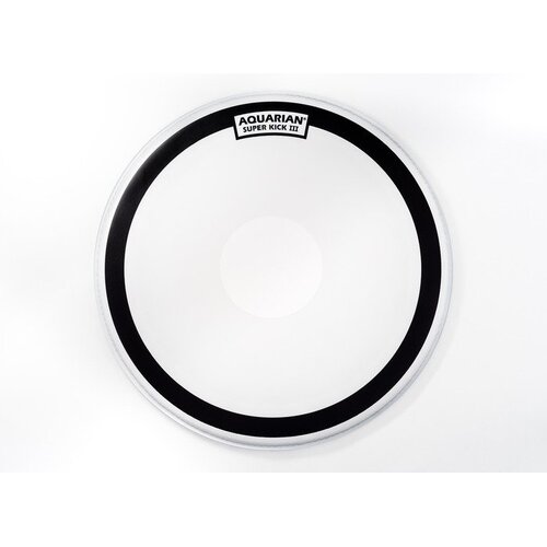 Aquarian 24 Inch Bass Drum Head Coated W/Pwr Dot SKIII24