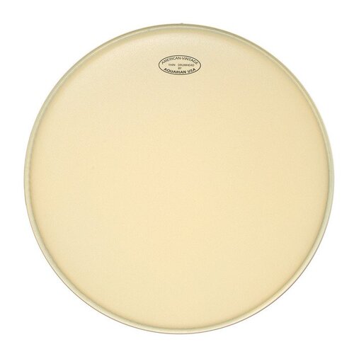 Aquarian 12 Inch Drum Head Coated 1 Ply Thin VTC-T12