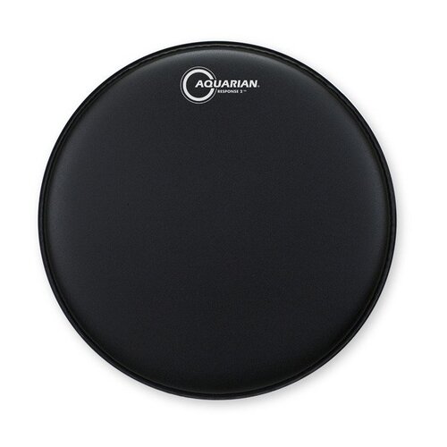 Aquarian 16 Inch Drum Head Black Texture Coated TCRSP2-16BK
