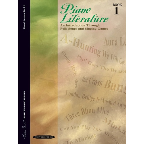 Piano Literature Book 1