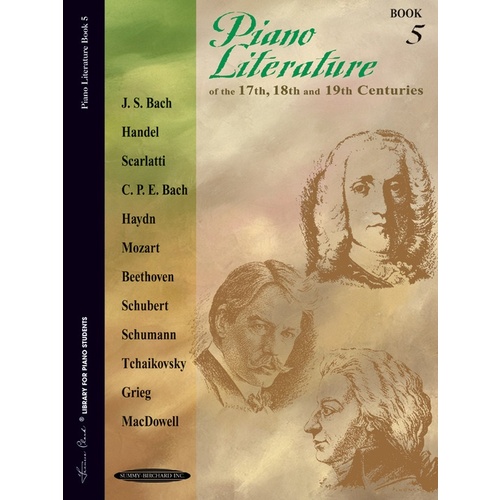Piano Literature Of The 17/18/19th Century Book 5