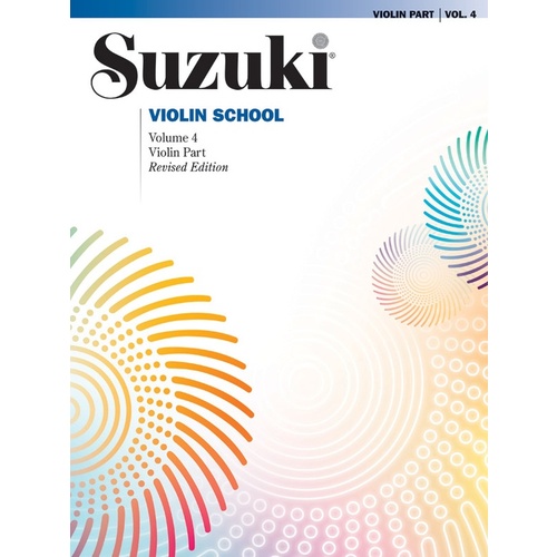 Suzuki Violin School Volume 4 Violin Part