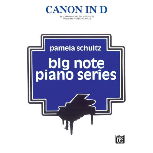 Canon in D Piano Arrangement by Schultz