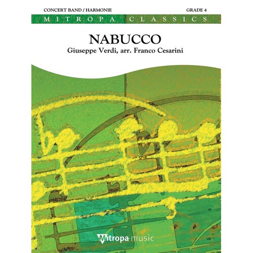 Nabucco Concert Band 4 Score/Parts