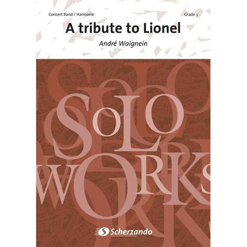 A Tribute To Lionel Concert Band 3/Vibraphone Score/Parts