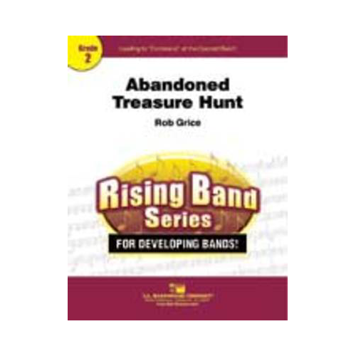 Abandoned Treasure Hunt Concert Band Sheet Music Gr2