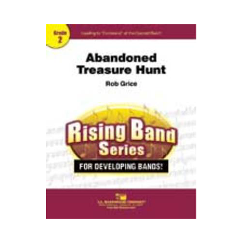 Abandoned Treasure Hunt Concert Band Sheet Music Gr2