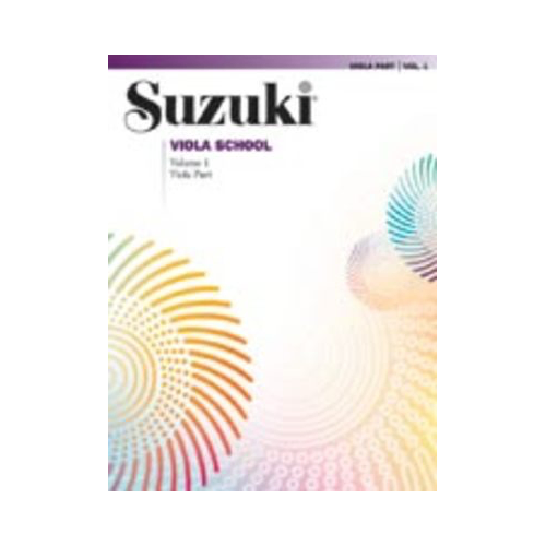 Suzuki Viola School Book/Volume 1 - Viola Book Only, No CD International Edition Summy Birchard 0241S