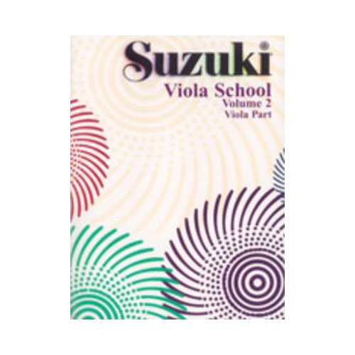Suzuki Viola School Book Volume 2 - Viola Book Only, No CD International Edition Summy Birchard 0242S