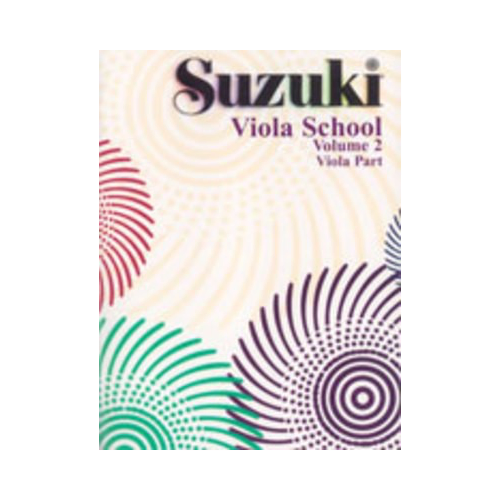 Suzuki Viola School Book Volume 2 - Viola Book Only, No CD International Edition Summy Birchard 0242S