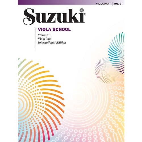 Suzuki Viola School Volume 3 Viola Part