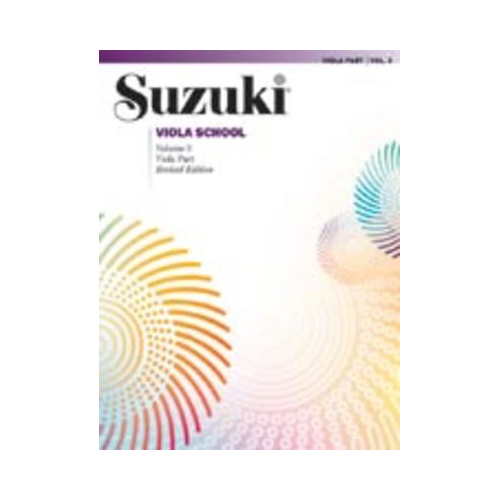 Suzuki Viola School Book Volume 3 - Viola Book Only, No CD International Edition Summy Birchard 0243S