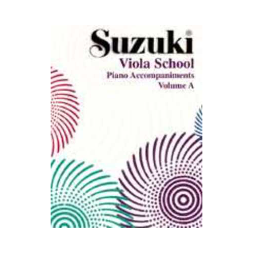 Suzuki Viola School Book/Volume 1-2 (Volume A) - Piano Accompaniment International Edition Summy Birchard 0245S