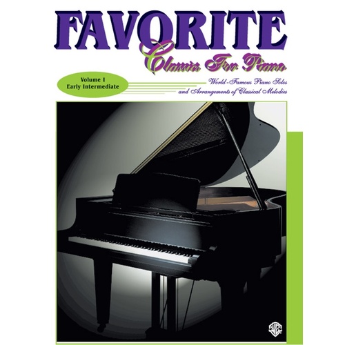 Favourite Classics For Piano Book 1 Book/CD