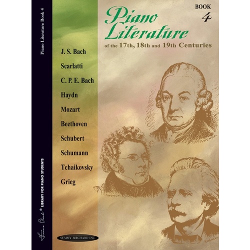 Piano Literature Of The 17/18/19th Century Book 4