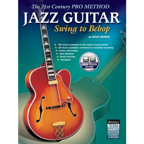 Jazz Guitar - Swing To Bebop Book/CD