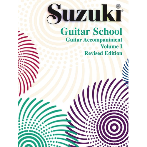Suzuki Guitar School Volume 1 - Guitar Accompaniment Method Book
