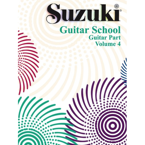 Suzuki Guitar School Volume 4 - Guitar Part by Shinichi Suzuki, Summy Birchard 0397
