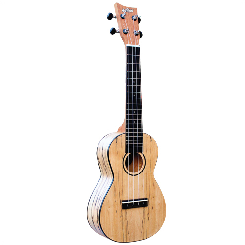 Ashton Concert Ukulele Spalted Maple Uke500Spm