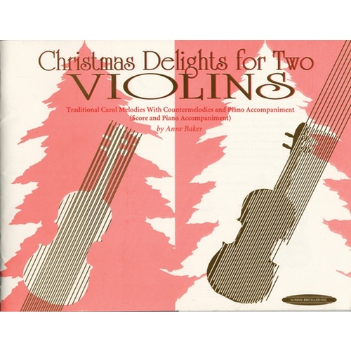 Christmas Delights For Two Violins