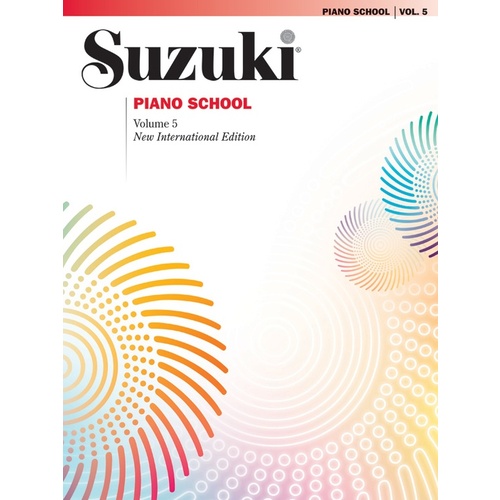 Suzuki Piano School Volume 5