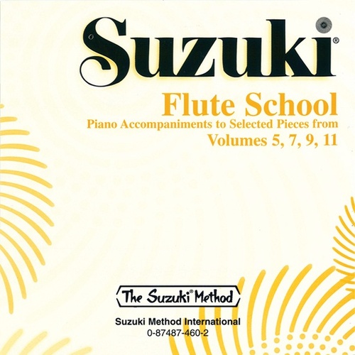 Suzuki Flute School Volume 5 7 9 11 Piano Acc CD