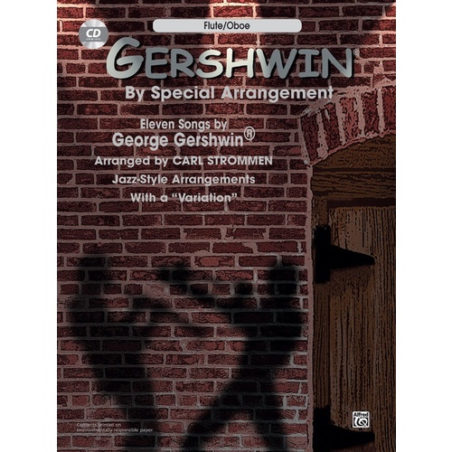 Gershwin By Special Arrangement Flute Book/CD
