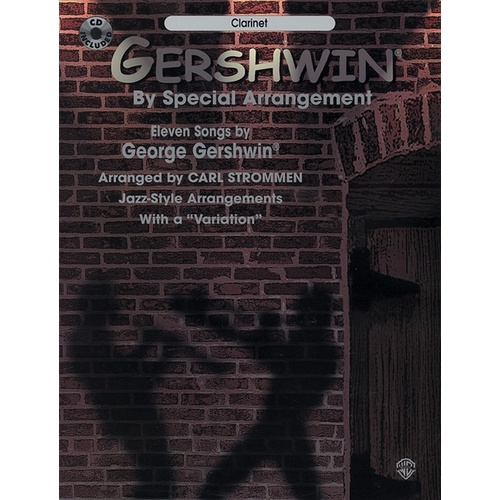 Gershwin By Special Arrangement Clarinet Book/CD